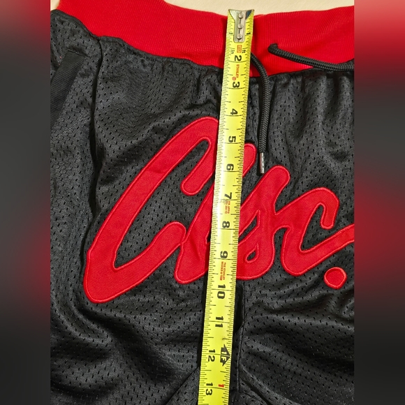 Clsc Men’s Gym Shorts black red size Large - Picture 7 of 11